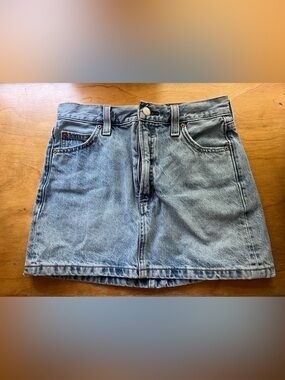 Denim Forum Light Blue Denim Skirt